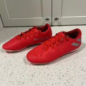 ADIDAS Nemeziz Junior Outdoor Soccer Football Cleats Size 5 Kids Red-Orange